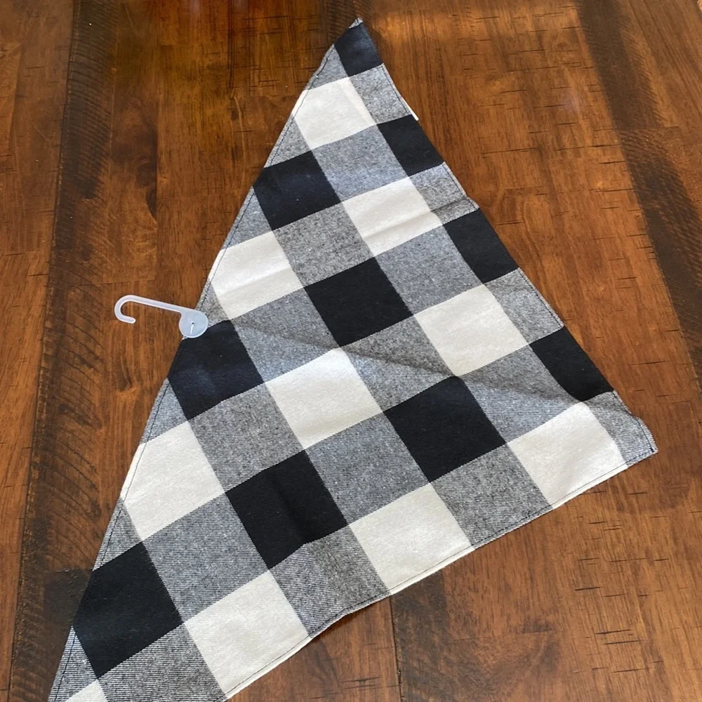 Patterned Flannel Bandana for Pets